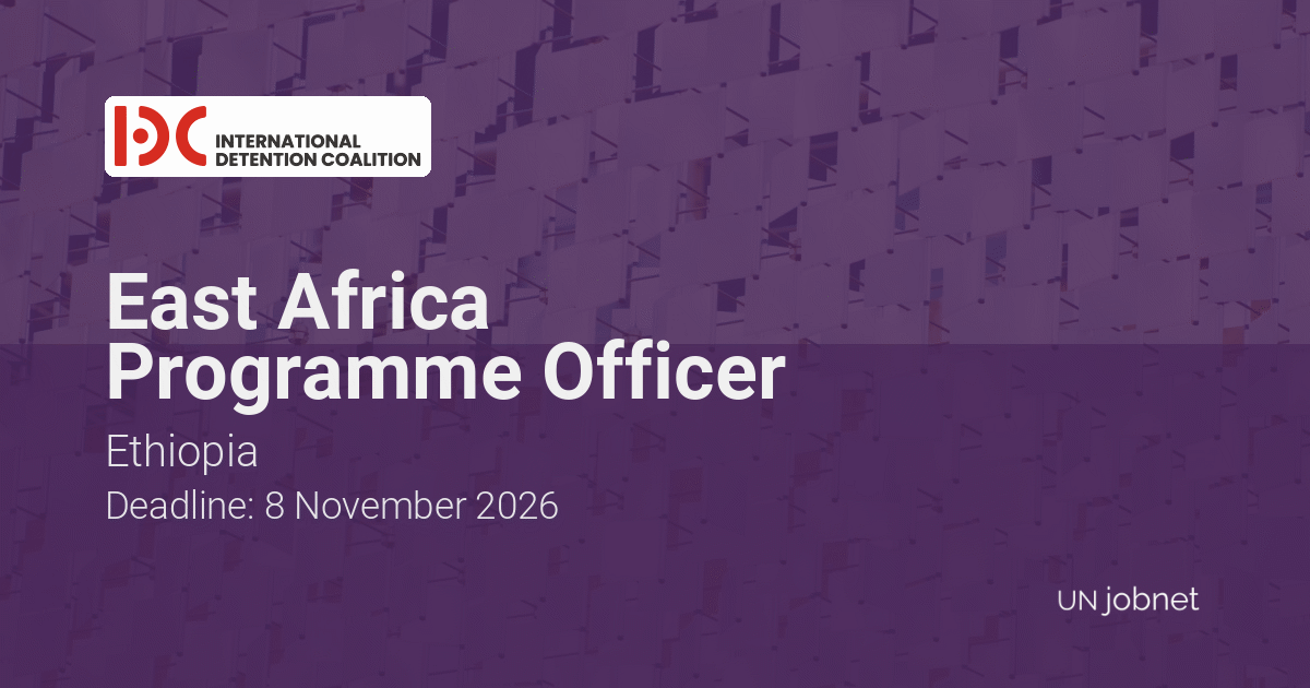 East Africa Programme Officer — IDC